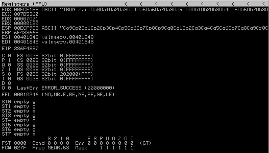 Immunity Debugger - Buffer Overflow Example EIP Immunity Debugger - Buffer Overflow Example EIP